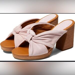 Kork-Ease Pink and Tan Sandals